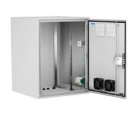 Телекоммуникационный шкаф антивандальный SIBOX - 19" (15U) П
