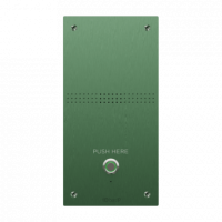 Панель экстренного вызова BAS-IP AV-04AFD green