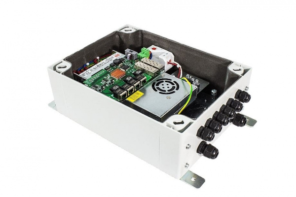 Коммутатор «Релион» SW-2G-2Poe+/60W-UPS